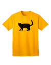 Stylish Cat Silhouette Adult T-Shirt by TooLoud for Fashion Enthusiasts-Mens T-shirts-TooLoud-Gold-Small-Davson Sales