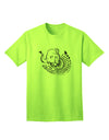 Stylish Conservation: TooLoud Asian Elephant Adult T-Shirt for a Noble Cause-Mens T-shirts-TooLoud-Neon-Green-Small-Davson Sales