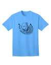 Stylish Conservation: TooLoud Asian Elephant Adult T-Shirt for a Noble Cause-Mens T-shirts-TooLoud-Aquatic-Blue-Small-Davson Sales