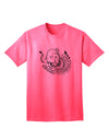 Stylish Conservation: TooLoud Asian Elephant Adult T-Shirt for a Noble Cause-Mens T-shirts-TooLoud-Neon-Pink-Small-Davson Sales