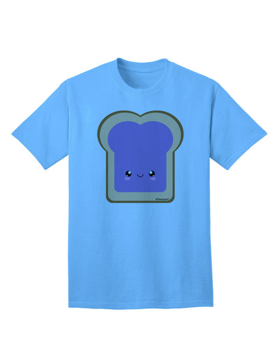 Stylish Coordinated Attire - PB and J - Jelly Adult T-Shirt by TooLoud-Mens T-shirts-TooLoud-Aquatic-Blue-Small-Davson Sales