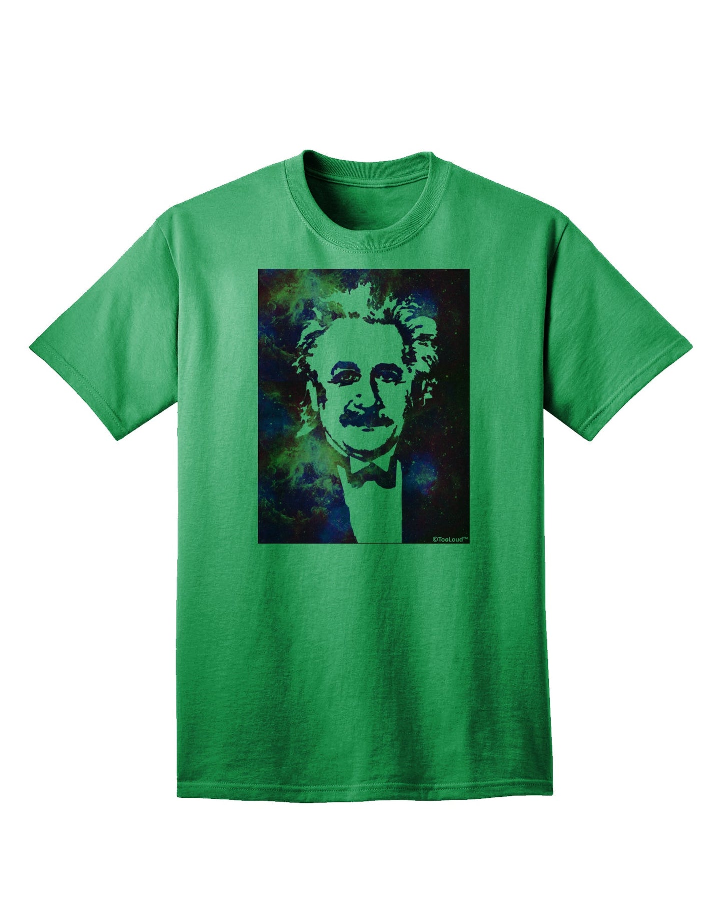 Stylish Cosmic Galaxy Adult T-Shirt Offered by TooLoud-Mens T-shirts-TooLoud-Kelly-Green-Small-Davson Sales