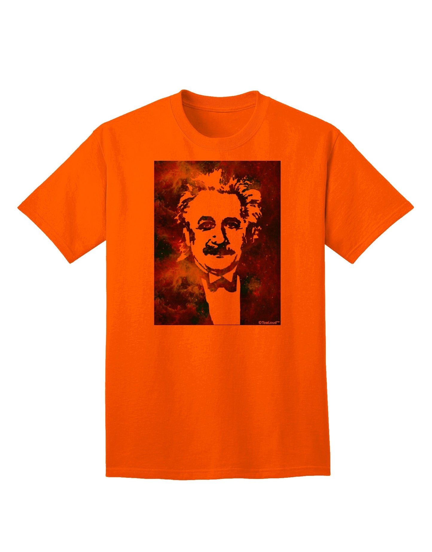 Stylish Cosmic Galaxy Adult T-Shirt Offered by TooLoud-Mens T-shirts-TooLoud-Orange-Small-Davson Sales