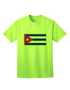 Stylish Cuba Flag Cubana Adult T-Shirt by TooLoud for Fashion-forward Individuals-Mens T-shirts-TooLoud-Neon-Green-Small-Davson Sales