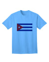 Stylish Cuba Flag Cubana Adult T-Shirt by TooLoud for Fashion-forward Individuals-Mens T-shirts-TooLoud-Aquatic-Blue-Small-Davson Sales