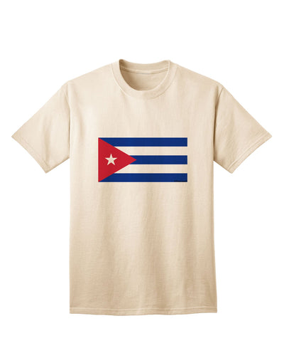 Stylish Cuba Flag Cubana Adult T-Shirt by TooLoud for Fashion-forward Individuals-Mens T-shirts-TooLoud-Natural-Small-Davson Sales