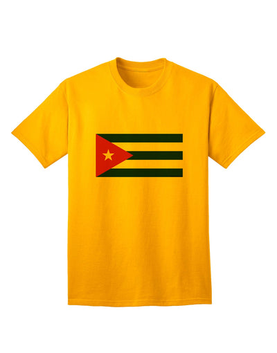 Stylish Cuba Flag Cubana Adult T-Shirt by TooLoud for Fashion-forward Individuals-Mens T-shirts-TooLoud-Gold-Small-Davson Sales