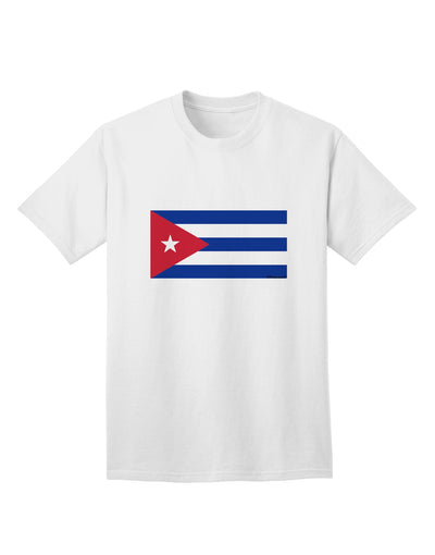 Stylish Cuba Flag Cubana Adult T-Shirt by TooLoud for Fashion-forward Individuals-Mens T-shirts-TooLoud-White-Small-Davson Sales