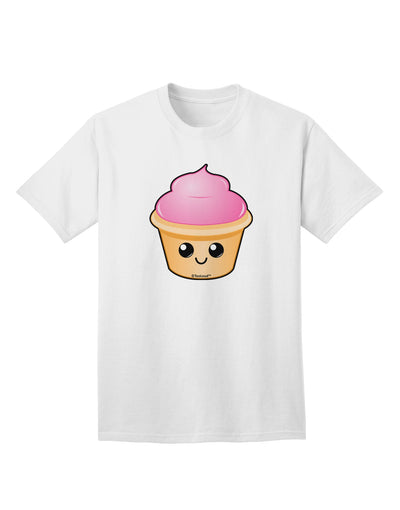 Stylish Cupcake Themed Adult T-Shirt - Exquisite Design by TooLoud-Mens T-shirts-TooLoud-White-Small-Davson Sales