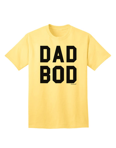 Stylish Dad Bod Design Adult T-Shirt by TooLoud-Mens T-shirts-TooLoud-Yellow-Small-Davson Sales