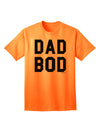 Stylish Dad Bod Design Adult T-Shirt by TooLoud-Mens T-shirts-TooLoud-Neon-Orange-Small-Davson Sales