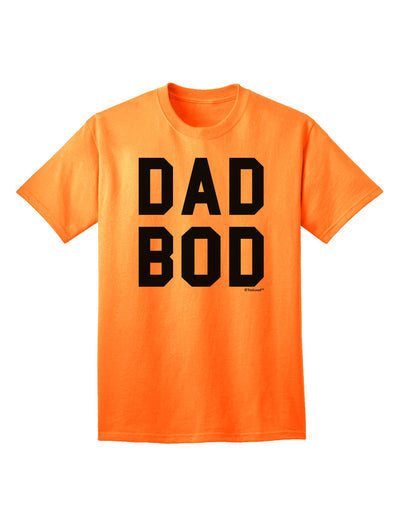 Stylish Dad Bod Design Adult T-Shirt by TooLoud-Mens T-shirts-TooLoud-Neon-Orange-Small-Davson Sales