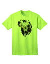 Stylish Dalmatian Portrait Adult T-Shirt - A Must-Have Addition to Your Wardrobe by TooLoud-Mens T-shirts-TooLoud-Neon-Green-Small-Davson Sales