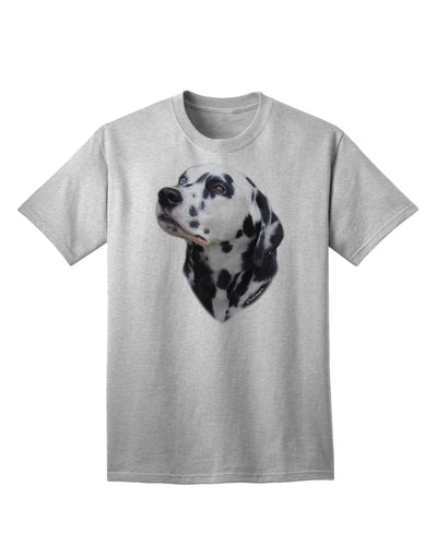 Stylish Dalmatian Portrait Adult T-Shirt - A Must-Have Addition to Your Wardrobe by TooLoud-Mens T-shirts-TooLoud-AshGray-Small-Davson Sales