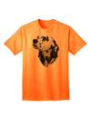 Stylish Dalmatian Portrait Adult T-Shirt - A Must-Have Addition to Your Wardrobe by TooLoud-Mens T-shirts-TooLoud-Neon-Orange-Small-Davson Sales