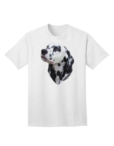 Stylish Dalmatian Portrait Adult T-Shirt - A Must-Have Addition to Your Wardrobe by TooLoud-Mens T-shirts-TooLoud-White-Small-Davson Sales