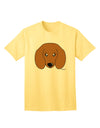 Stylish Doxie Dachshund Dog Adult T-Shirt by TooLoud-Mens T-shirts-TooLoud-Yellow-Small-Davson Sales