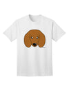 Stylish Doxie Dachshund Dog Adult T-Shirt by TooLoud-Mens T-shirts-TooLoud-White-Small-Davson Sales