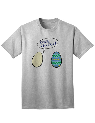 Stylish Easter-themed Tattoo Adult T-Shirt-Mens T-shirts-TooLoud-Ash-Gray-Small-Davson Sales