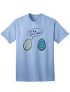 Stylish Easter-themed Tattoo Adult T-Shirt-Mens T-shirts-TooLoud-Light-Blue-Small-Davson Sales