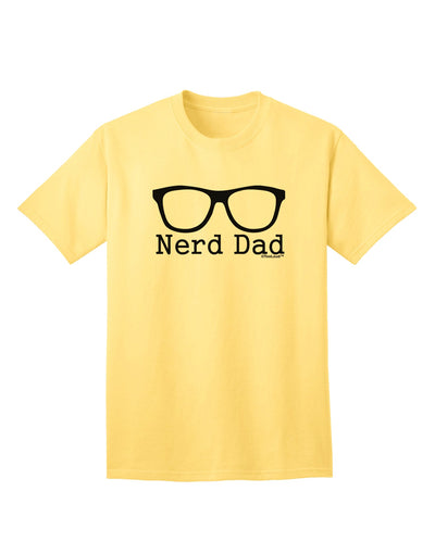 Stylish Eyewear Adult T-Shirt for the Fashionable Father-Mens T-shirts-TooLoud-Yellow-Small-Davson Sales