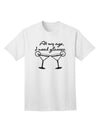 Stylish Eyewear Apparel: Margarita Distressed Adult T-Shirt by TooLoud-Mens T-shirts-TooLoud-White-Small-Davson Sales