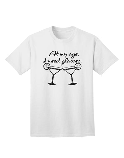 Stylish Eyewear Apparel: Margarita Distressed Adult T-Shirt by TooLoud-Mens T-shirts-TooLoud-White-Small-Davson Sales