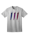 Stylish Feather Trio Adult T-Shirt with Graphic Design by TooLoud-Mens T-shirts-TooLoud-AshGray-Small-Davson Sales