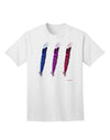 Stylish Feather Trio Adult T-Shirt with Graphic Design by TooLoud-Mens T-shirts-TooLoud-White-Small-Davson Sales