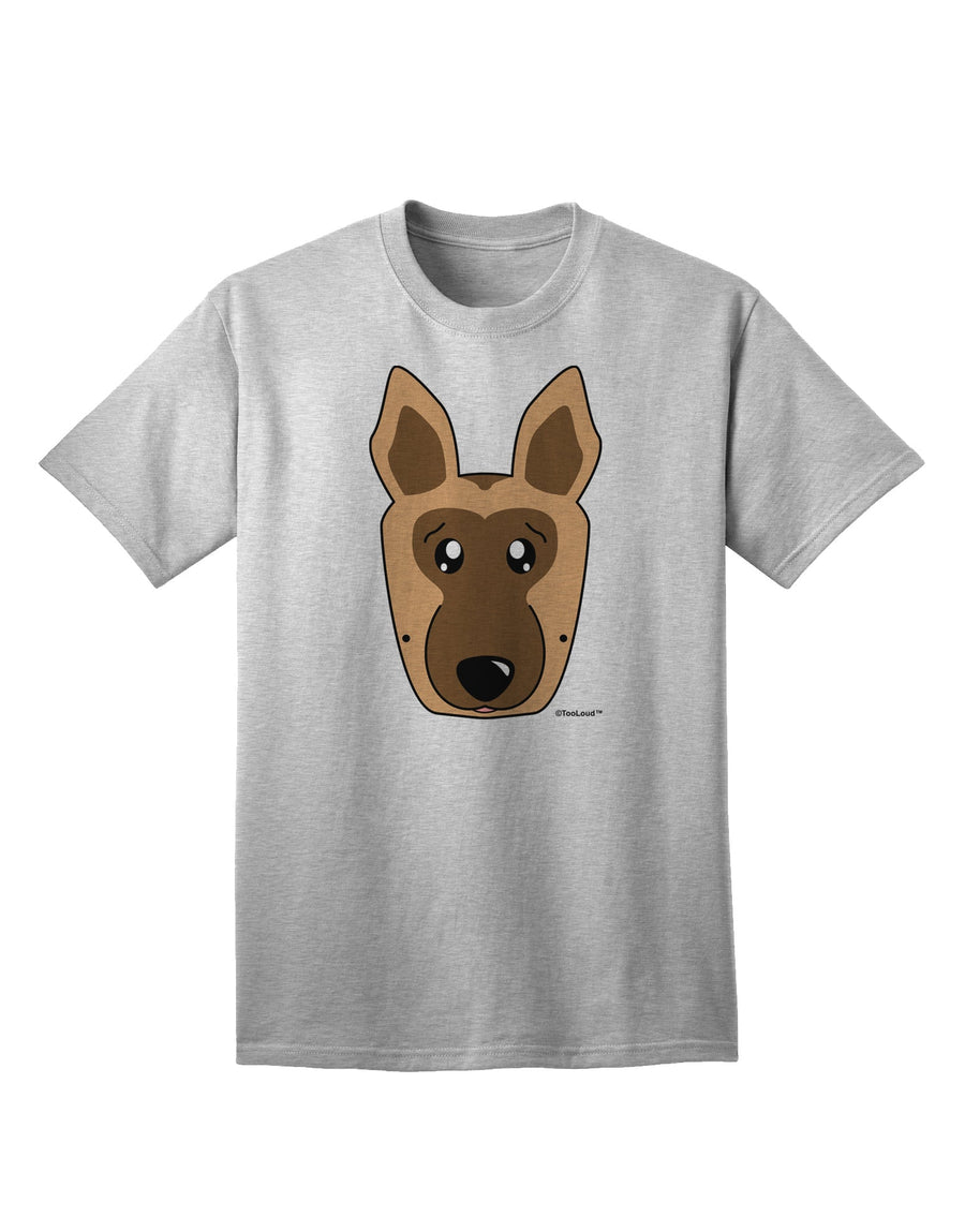 Stylish German Shepherd Dog Adult T-Shirt by TooLoud-Mens T-shirts-TooLoud-White-Small-Davson Sales