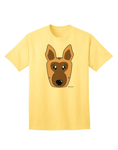 Stylish German Shepherd Dog Adult T-Shirt by TooLoud-Mens T-shirts-TooLoud-Yellow-Small-Davson Sales