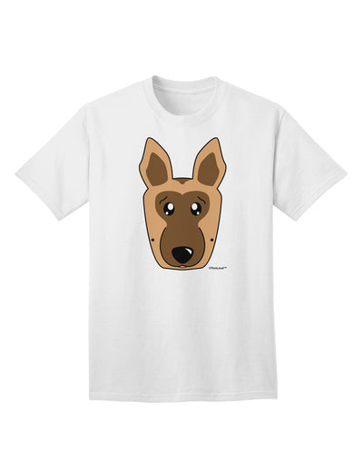 Stylish German Shepherd Dog Adult T-Shirt by TooLoud-Mens T-shirts-TooLoud-White-Small-Davson Sales