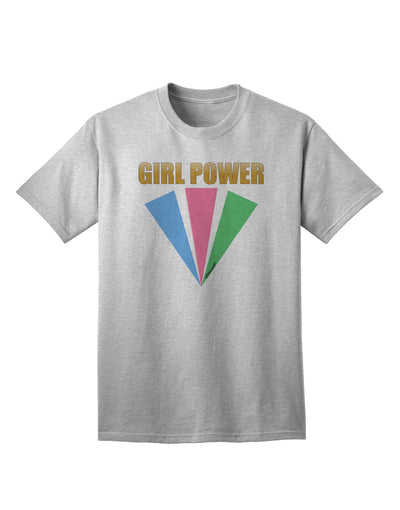 Stylish Girl Power Stripes Adult T-Shirt by TooLoud-Mens T-shirts-TooLoud-AshGray-Small-Davson Sales