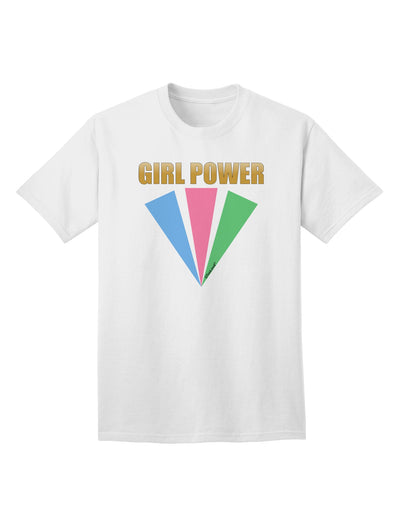 Stylish Girl Power Stripes Adult T-Shirt by TooLoud-Mens T-shirts-TooLoud-White-Small-Davson Sales