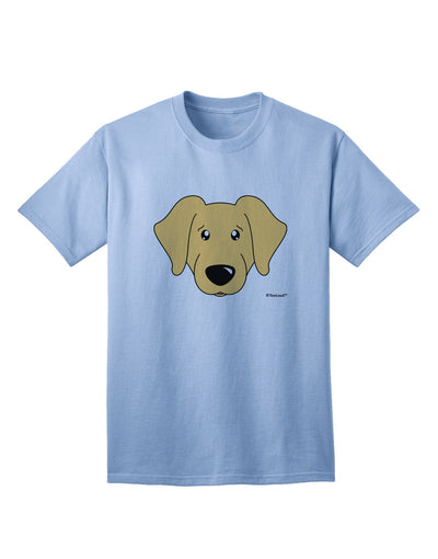 Stylish Golden Retriever Dog Adult T-Shirt by TooLoud-Mens T-shirts-TooLoud-Light-Blue-Small-Davson Sales