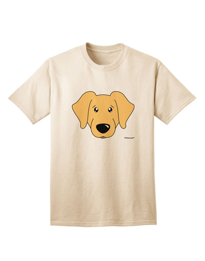 Stylish Golden Retriever Dog Adult T-Shirt by TooLoud-Mens T-shirts-TooLoud-Natural-Small-Davson Sales