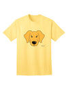 Stylish Golden Retriever Dog Adult T-Shirt by TooLoud-Mens T-shirts-TooLoud-Yellow-Small-Davson Sales