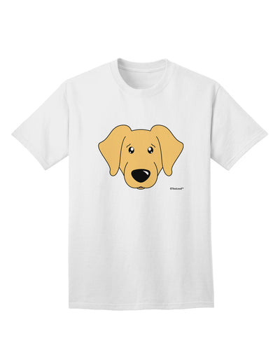 Stylish Golden Retriever Dog Adult T-Shirt by TooLoud-Mens T-shirts-TooLoud-White-Small-Davson Sales