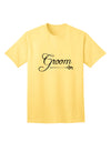 Stylish Groom Adult T-Shirt by TooLoud-Mens T-shirts-TooLoud-Yellow-Small-Davson Sales