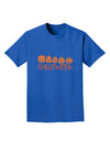 Stylish Halloween-themed Adult T-Shirt featuring Pumpkins-Mens T-shirts-TooLoud-Royal-Blue-Small-Davson Sales
