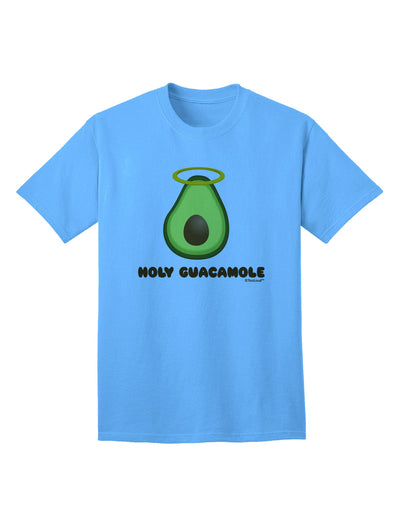 Stylish Holy Guacamole Design Adult T-Shirt Offered by TooLoud-Mens T-shirts-TooLoud-Aquatic-Blue-Small-Davson Sales