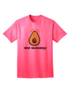 Stylish Holy Guacamole Design Adult T-Shirt Offered by TooLoud-Mens T-shirts-TooLoud-Neon-Pink-Small-Davson Sales