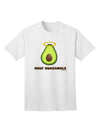 Stylish Holy Guacamole Design Adult T-Shirt Offered by TooLoud-Mens T-shirts-TooLoud-White-Small-Davson Sales