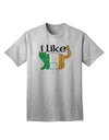 Stylish Irish Cat Silhouette Adult T-Shirt by TooLoud-Mens T-shirts-TooLoud-AshGray-Small-Davson Sales