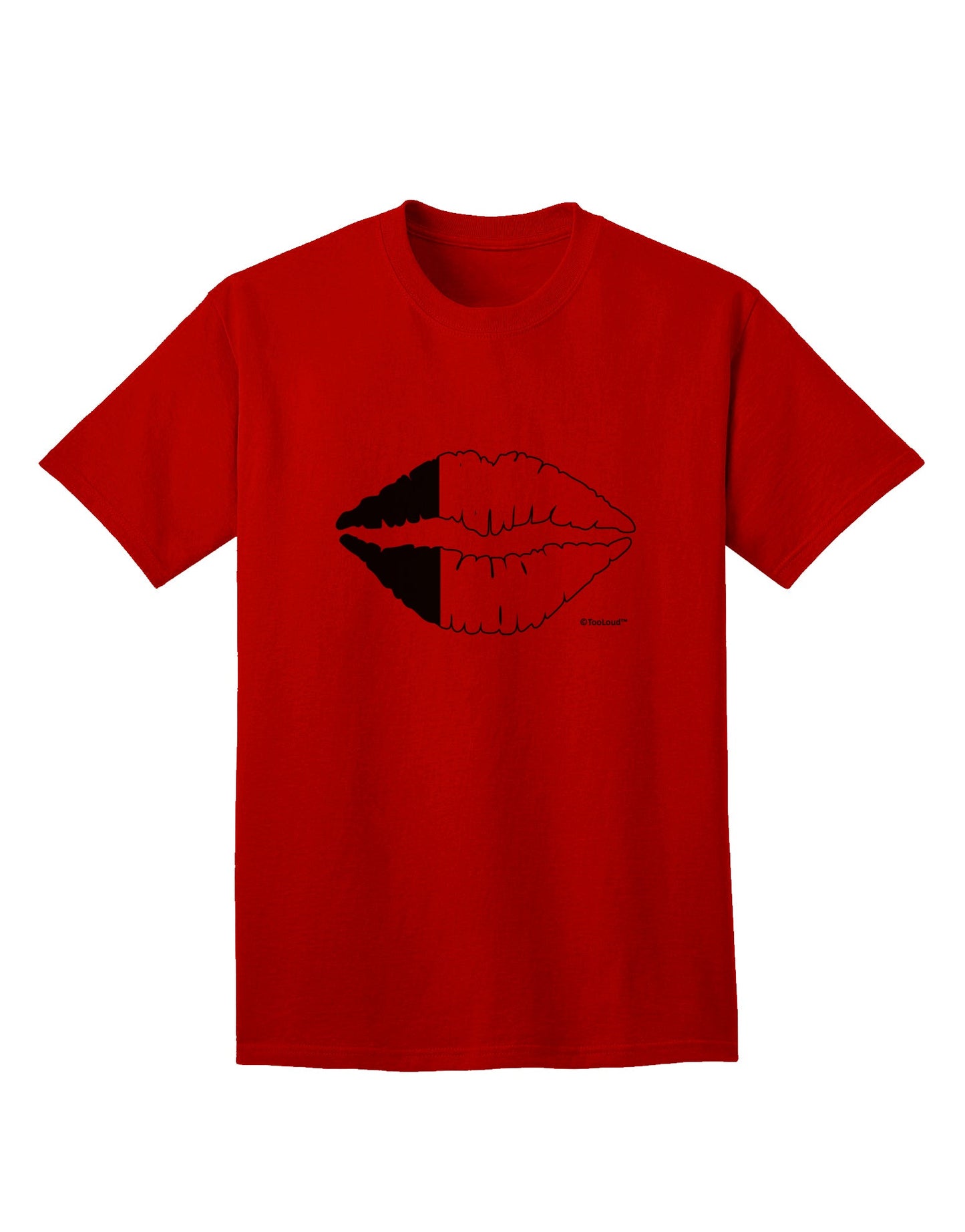 Stylish Irish Flag Kiss Adult T-Shirt - A Must-Have Addition to Your Wardrobe by TooLoud-Mens T-shirts-TooLoud-Red-Small-Davson Sales