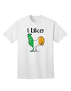 Stylish Irish Rooster Silhouette Adult T-Shirt by TooLoud-Mens T-shirts-TooLoud-White-Small-Davson Sales