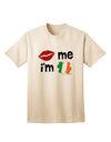 Stylish Irish-themed Adult T-Shirt: Kiss Me I'm Irish, featuring Kiss and Irish Flag Shamrock, exclusively by TooLoud-Mens T-shirts-TooLoud-Natural-Small-Davson Sales