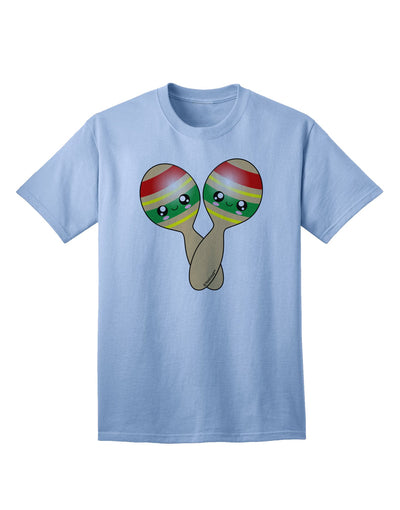 Stylish Maracas-themed Adult T-Shirt by TooLoud-Mens T-shirts-TooLoud-Light-Blue-Small-Davson Sales