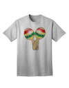 Stylish Maracas-themed Adult T-Shirt by TooLoud-Mens T-shirts-TooLoud-AshGray-Small-Davson Sales