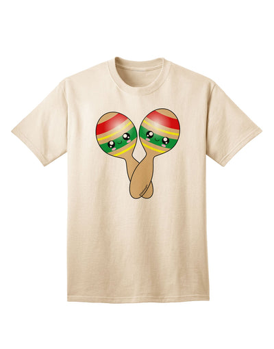 Stylish Maracas-themed Adult T-Shirt by TooLoud-Mens T-shirts-TooLoud-Natural-Small-Davson Sales